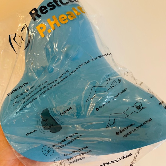 New Neck and Shoulder Relaxer,C Shaped Comfortable Cervical Neck Traction - Picture 9 of 9